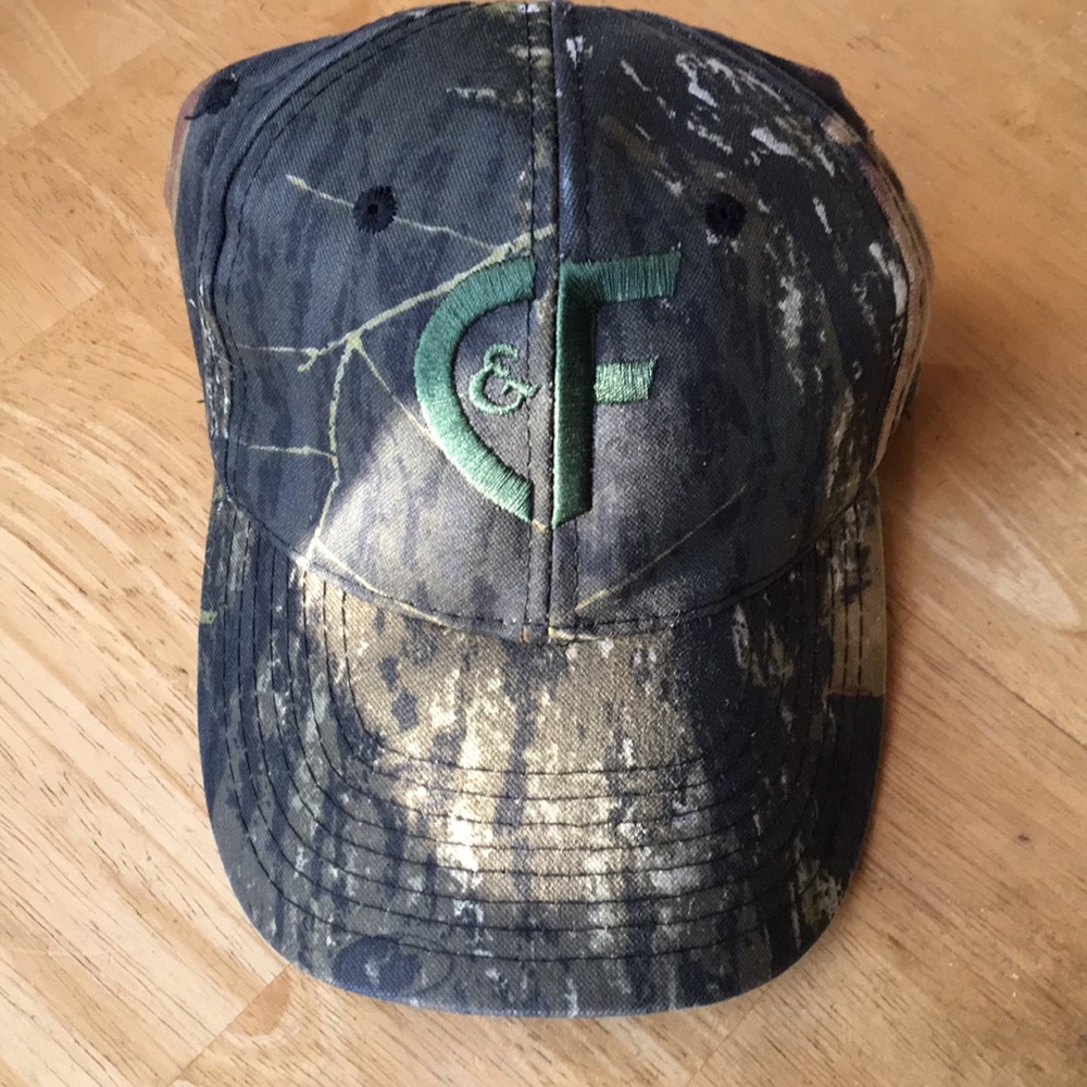 C&F mossy oak camo cap camouflage 6 panel hat
